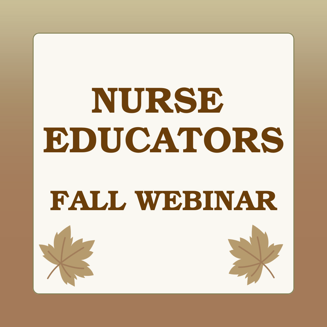 Nurse Educators Webinar Button