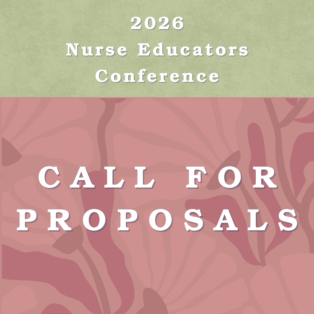 Nurse Educators Conference Button